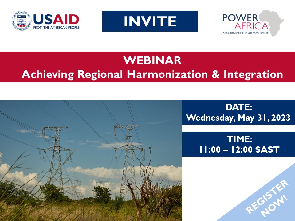 WEBINAR | Looking for advice on #TransmissionLine investment & development? 👷🏻‍♂️🏗⚡

Join our webinar w/@AfDB_Group & @WorldBank to learn more about regional #TransmissionInvestment opportunities.

📅 May 31
⌚ 11:00-12:00 SAST
REGISTER: ow.ly/p5mM50Oxmrr

#PowerTransmission