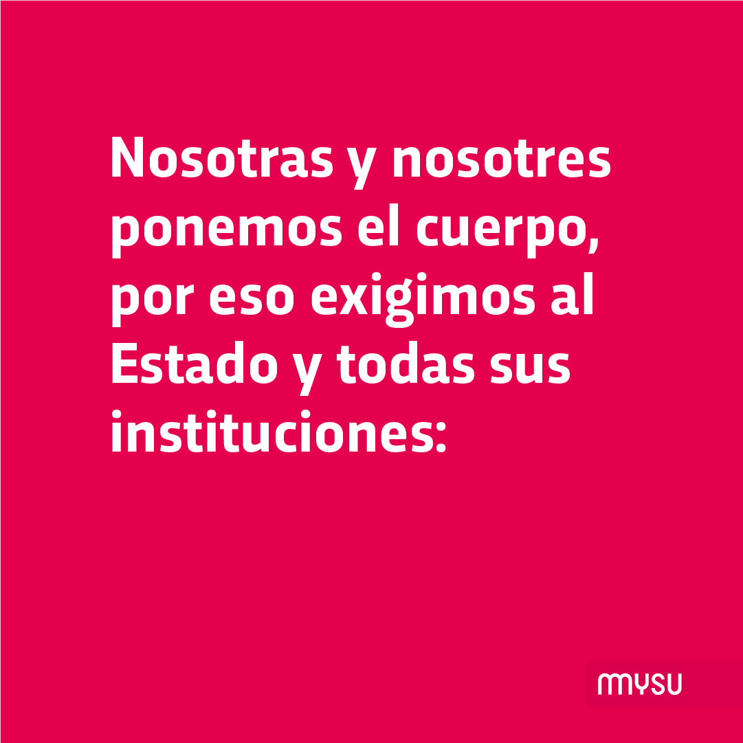 MujerySaludUru's tweet photo. #28demayo Nosotras y nosotres ponemos el cuerpo, por eso exigimos al Estado y todas sus instituciones🧵
#MYSU
@Fos_Feminista
@IntersocialUY @IpasLAC @RSMLAC @sxpolitics @GlobalFundWomen @UNFPAuruguay @InfoClacai @ippf_acro @rcompafeminista https://t.co/2dWrJKZ2v4