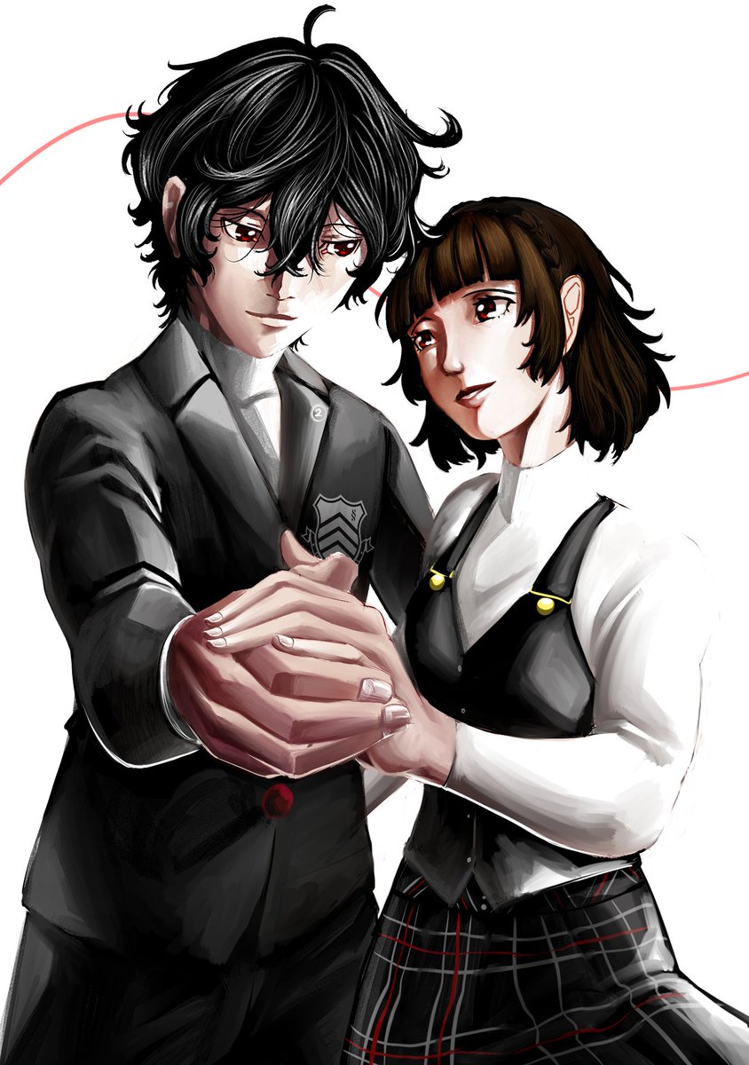 New piece! #shumako #Persona5 #ペルソナ5 #p5r #makotoniijima #p5joker