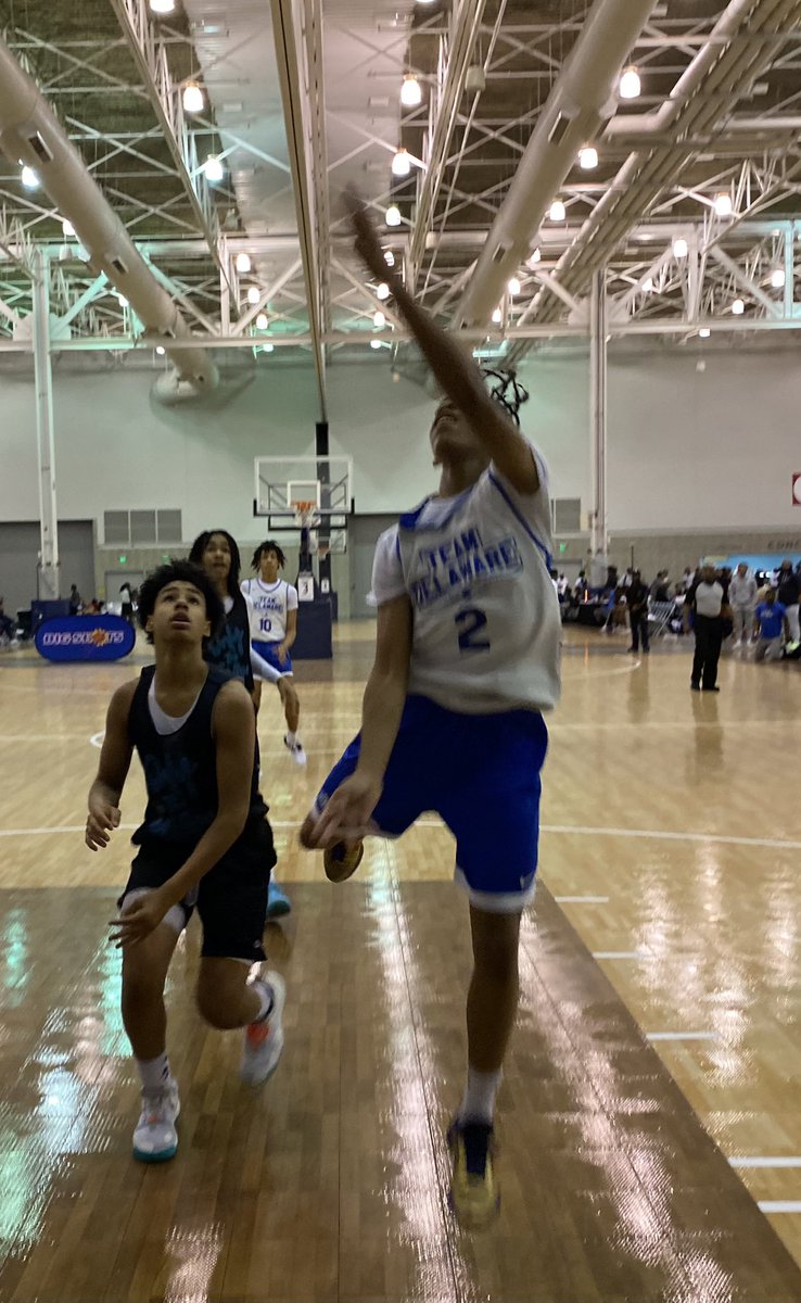Coach_Frank (@norfolkknights) on Twitter photo Team Delaware 14U 5โ9
2027 Aโzir Ellegood with 6 straight on 3 blow by layups! He has a game high 12 as Team Delaware leads OTG 30-23, 43.8 left 1H. #BigShots #VAMemorialWeekend <a href="/BigShotsToday/">Hit The BIG SH๐TS</a> <a href="/BigShotsGlobal/">BIG SH๐TS</a> Team Delaware 14U 5โ9
2027 Aโzir Ellegood with 6 straight on 3 blow by layups! He has a game high 12 as Team Delaware leads OTG 30-23, 43.8 left 1H. #BigShots #VAMemorialWeekend <a href="/BigShotsToday/">Hit The BIG SH๐TS</a> <a href="/BigShotsGlobal/">BIG SH๐TS</a>
