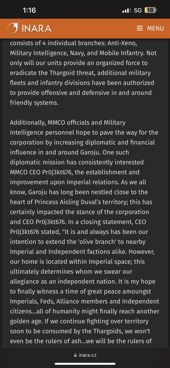 Pr0j3kt676's tweet photo. Newly Formed Morpheus Mining Corp. Department of Defense announced by Sky Marshall Gordon Mitchell

#EliteDangerous #EliteDangerousOdyssey https://t.co/ALUlRbJ7Br