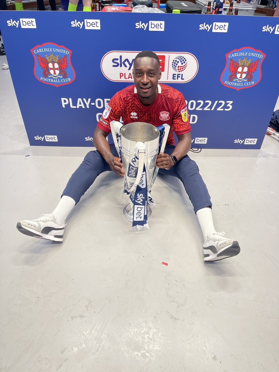 WE ARE GOING UP! 🏆🏆
 <a href="/officialcufc/">Carlisle United</a> 

#ByFaith 🙏🏾