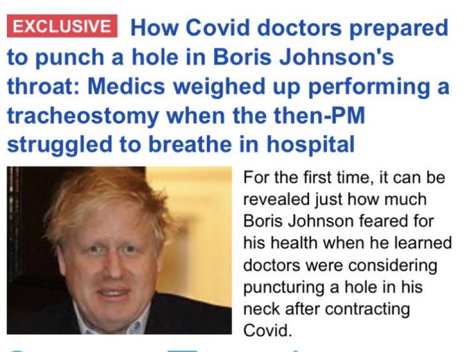 g_gosden's tweet image. I’ve not heard of any serious doctor who proposed a tracheostomy on a Covid patient. This is preposterous propaganda