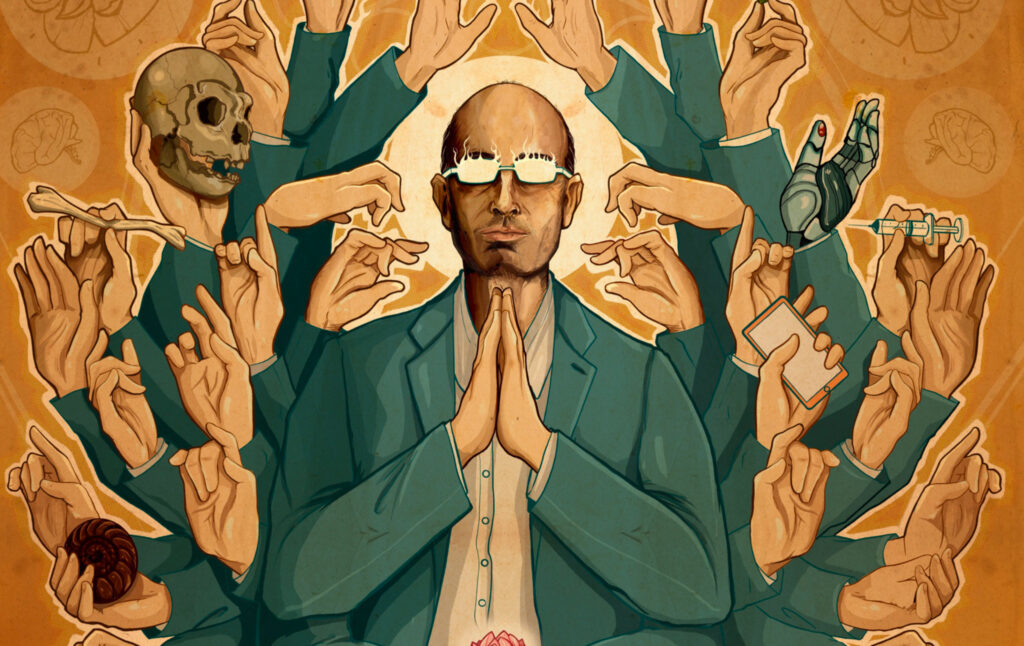 ManelMarquezB's tweet photo. La peligrosa ciencia populista de Yuval Noah Harari.
"... entre el rebaño de Harari se encuentran algunas de las personas más poderosas del mundo, y acuden a él como los antiguos reyes a sus oráculos.#
@EdgarStraehle
#Harari habla suave, pero es peligroso. https://t.co/u9gQhrpFvT https://t.co/a3fqJzNY8J