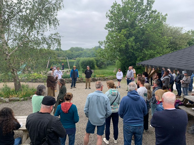 PBresnihan's tweet photo. Such a powerful, beautiful couple of days with Lakota Water Protectors, Leitrim Water Protectors, @CAIM_network &amp; @sli_eile_ in Manorhamilton &amp; Rossinver @organiccentreie 

Was so full of warmth, humour, hope, connection &amp; a deep sense of what it is we fight for #MakingRelatives https://t.co/vRL8wHjZIu