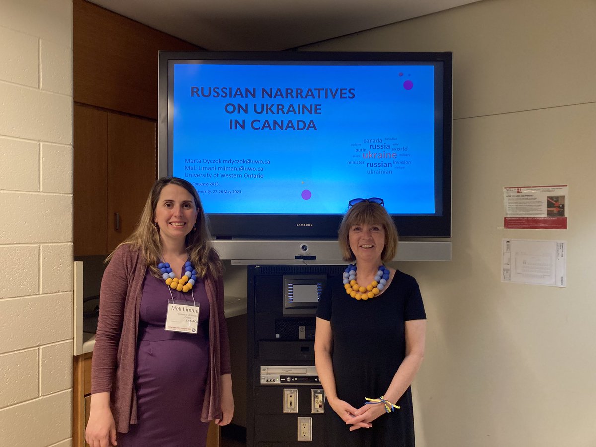 marta dyczok (@mdyczok) on Twitter photo Presenting our research <a href="/federation_hss/">Federation for the Humanities and Social Sciences</a> <a href="/YorkUniversity/">York University</a> @westernuPoliSci <a href="/LimaniMeli/">Meli Limani</a> <a href="/mdyczok/">marta dyczok</a> <a href="/westernuSocSci/">Social Sci <a href="/WesternU/">Western University</a></a> @WesternU Presenting our research <a href="/federation_hss/">Federation for the Humanities and Social Sciences</a> <a href="/YorkUniversity/">York University</a> @westernuPoliSci <a href="/LimaniMeli/">Meli Limani</a> <a href="/mdyczok/">marta dyczok</a> <a href="/westernuSocSci/">Social Sci <a href="/WesternU/">Western University</a></a> @WesternU