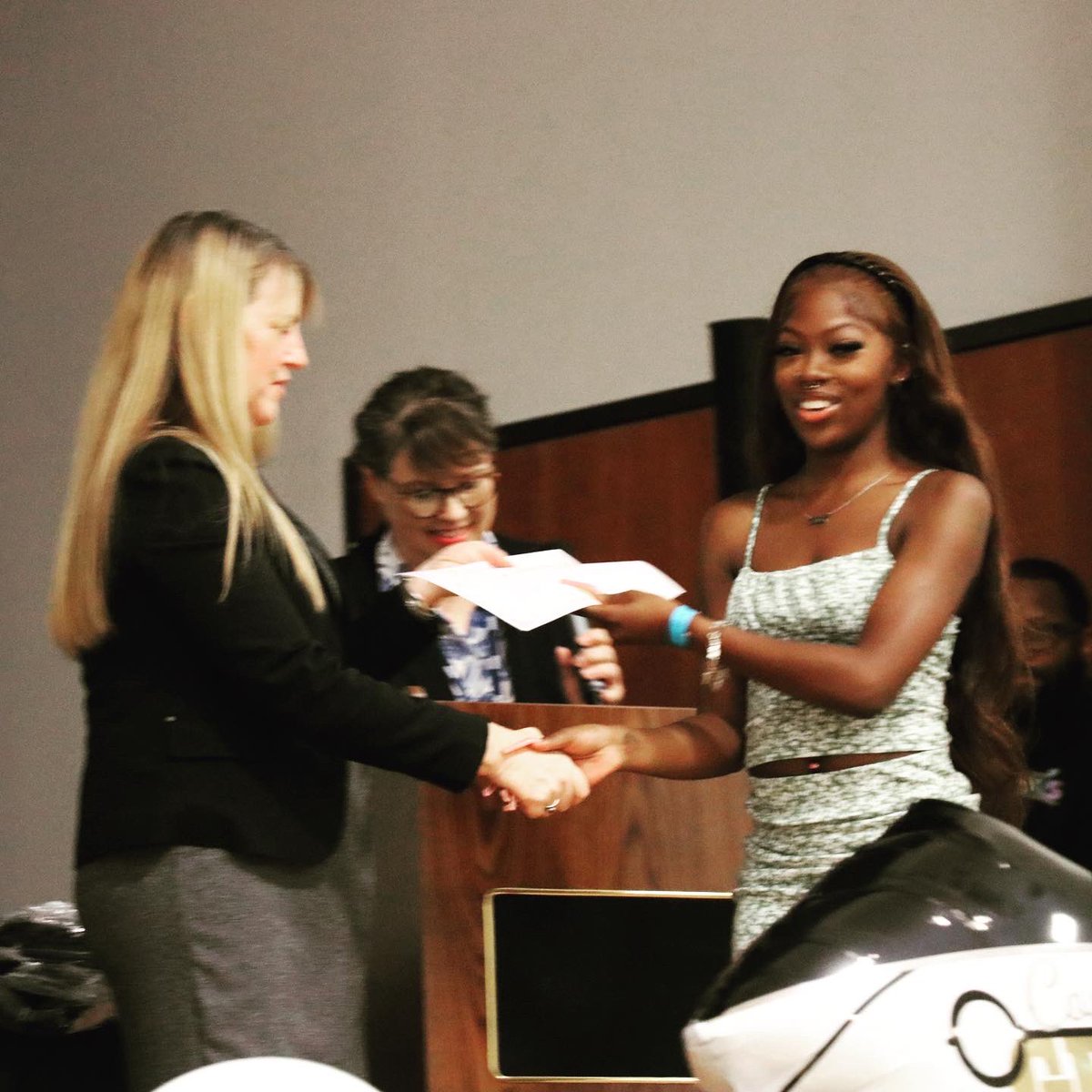 HaisPto's tweet photo. HAIS Senior breakfast: Class of 2023 students receiving AVID awards  @haisechs https://t.co/8HXS9cPJdU
