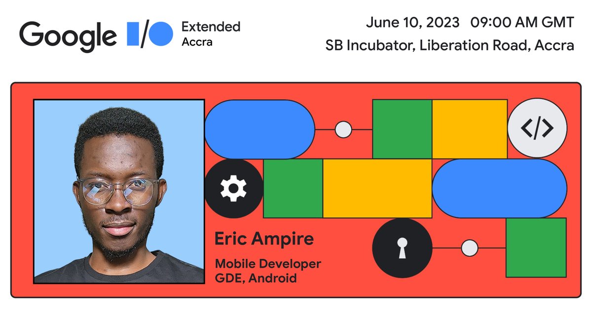 GDGAccra's tweet photo. 📣𝐒𝐏𝐄𝐀𝐊𝐄𝐑 𝐀𝐍𝐍𝐎𝐔𝐍𝐂𝐄𝐌𝐄𝐍𝐓!

🌟 We're thrilled to announce our third speaker for #GoogleIOExtendedAccra🎉

Join us in welcoming @eric_ampire, a developer expert in Android, speaking on "On-device Machine Learning Solutions with MediaPipe".

#GoogleIOExtendedAccra https://t.co/aXcwRKvIQ8