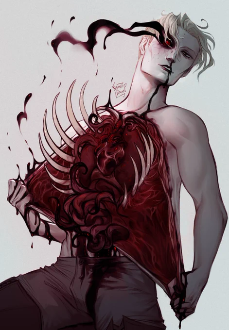  I'm Garnet, freelance artist who loves dark fantasy and horror themes. Currently most active on Tumblr.  All links and Info      Weekly     Commission   