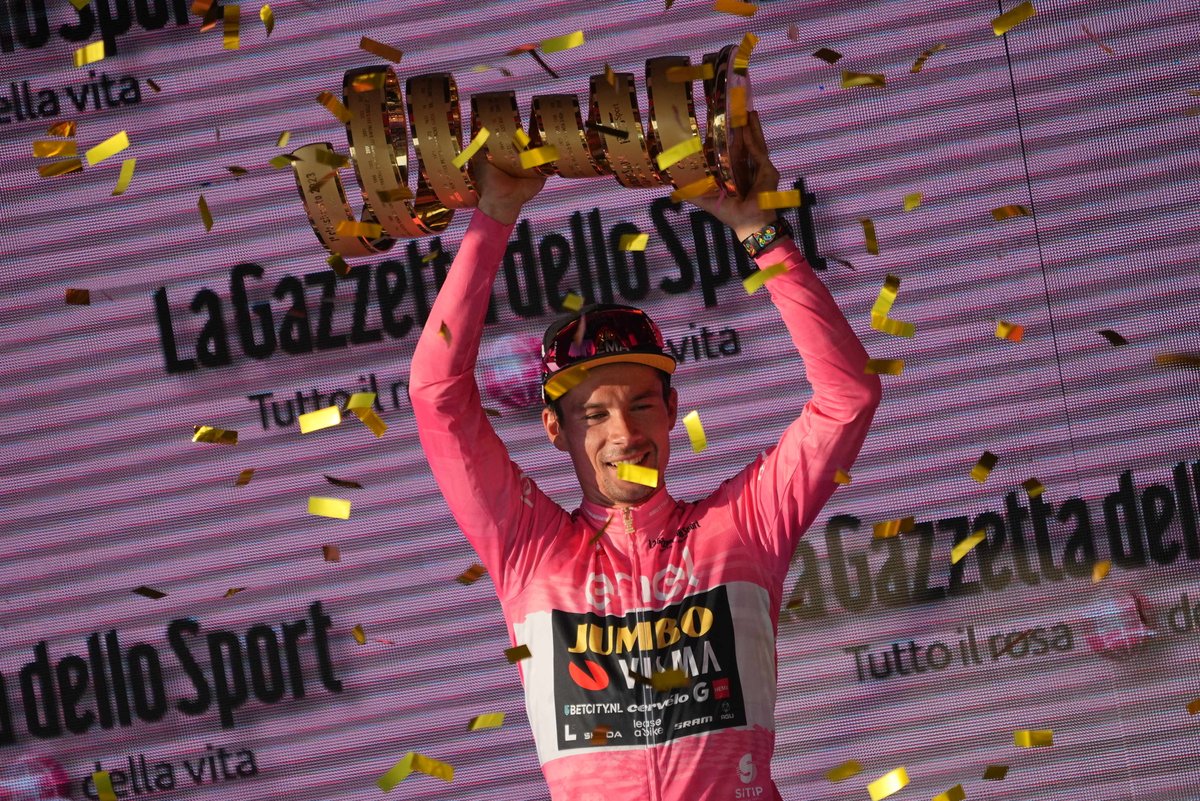 🇸🇮 Primož Roglič wins the 2⃣0⃣2⃣3⃣ Giro d'Italia 

🇸🇮 Primož Roglič vince il Giro d'Italia2⃣0⃣2⃣3⃣

#Giro #GirodItalia