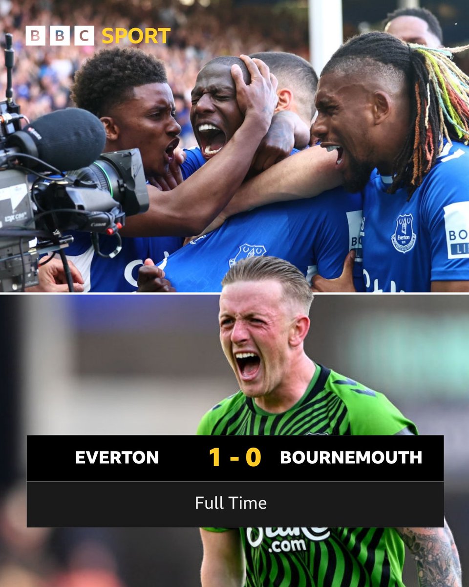 🚨 EVERTON ARE STAYING UP!
 
#BBCFootball #BOUEVE