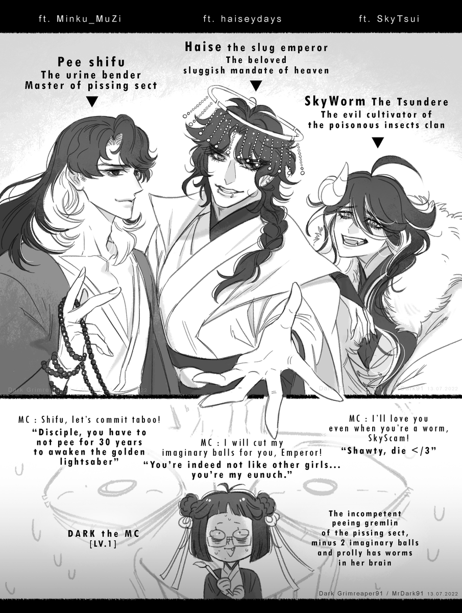 MrDark91_art's tweet photo. Golden Destiny : Run💛 thread🧵
aka The PissVerse✨
Ft. Me, @haiseydays, @SkyTsui, @Minku_MuZi
I'll slowly make other threads to store my artwork in this acc in the future!
#GoldenDestiny #GoldenDestinyRun #GDRun #oc #original #MrDark91art https://t.co/WdNWW0XqVv
