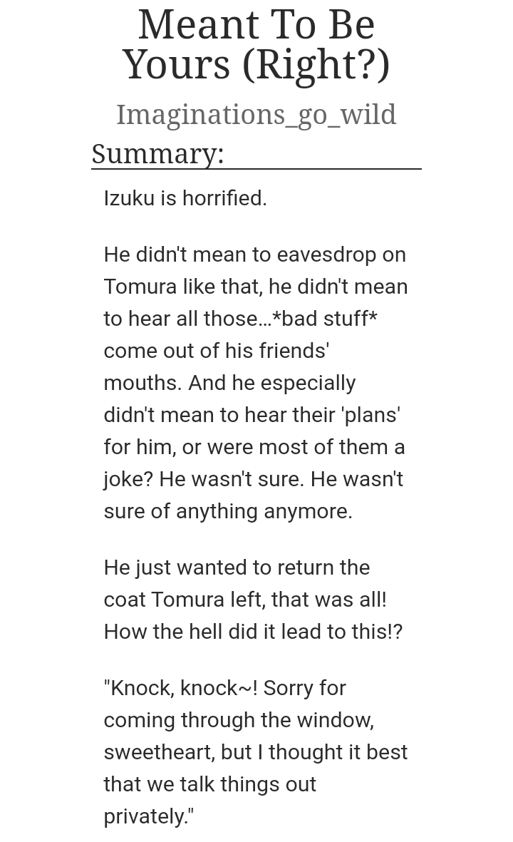 Imagine_Wilde's tweet photo. Aight, so I'm having some technical difficulties with my laptop rn, so no artwork for Shigadeku till then. RIP. So try to have fun reading the stories I made out of them. I'm very sorry!

Day 4: Musical (inspired by another fic)

#Shigadekuweek #Shigadekuweek2023 @Shigadeku_Week https://t.co/sekkL5Ko3x