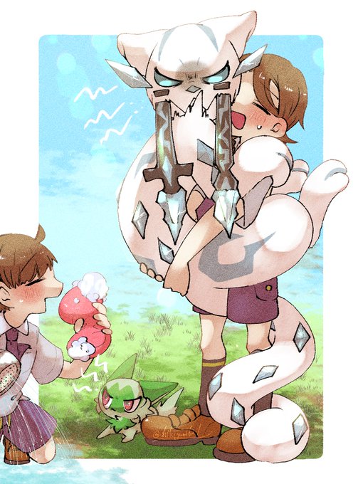 「holding pokemon shoes」 illustration images(Latest)
