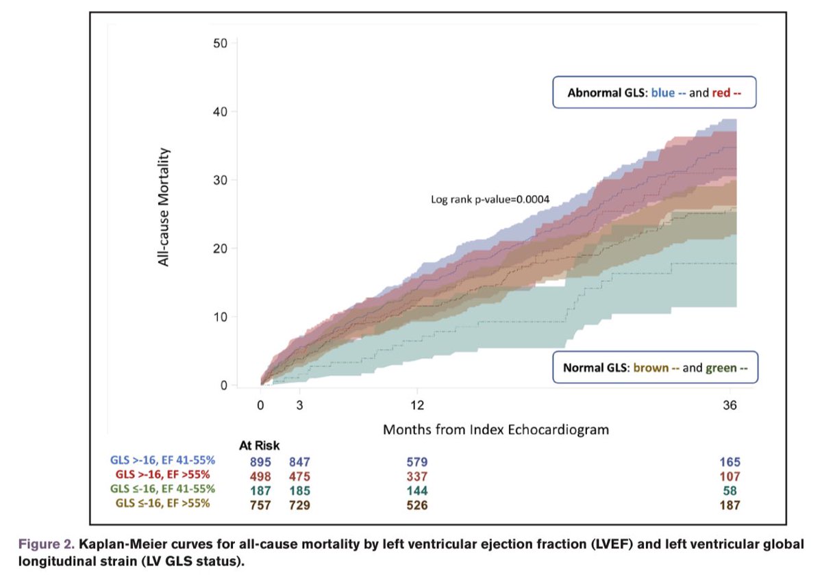 #EchoFirst Features Beyond Ejection Fraction and Associated Outcomes in Patients With #HFmrEF or #HFpEF

In this large, real-world HF with mildly reduced or preserved #LVEF population, echo features, led by LV #GLS, were associated with adverse outcomes irrespective of LVEF