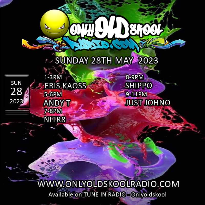 Catch me up at 7 pm GMT
Rolling with some breakbeats 🔥🔥
Come say hi in the chatroom 😁

linktr.ee/OnlyOldSkoolRa…
#onlyoldskool #oldskool #onlyoldskoolradio #oldskoolmusic #oldschool #iloveoldskool #rave #raver #hardcore