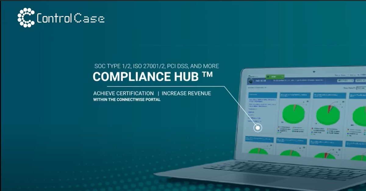 Simplified assessments for you; inherited controls for your clients. Check out ControlCase Compliance Hub for ConnectWise Manage.
hubs.li/Q01RnSjm0
#ControlCase #ConnectWise #MSP #Compliance