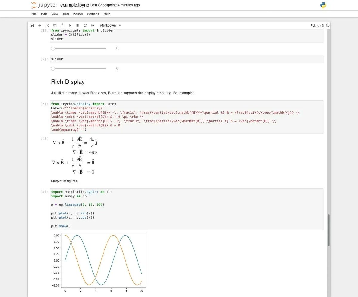 gp_pulipaka's tweet image. #JupyterLab: A Retro Look and Feel. #BigData #Analytics #DataScience #AI #MachineLearning #IoT #IIoT #Python #RStats #TensorFlow #JavaScript #ReactJS #CloudComputing #Serverless #DataScientist #Linux #Programming #Coding #100DaysofCode 
geni.us/Retrolab