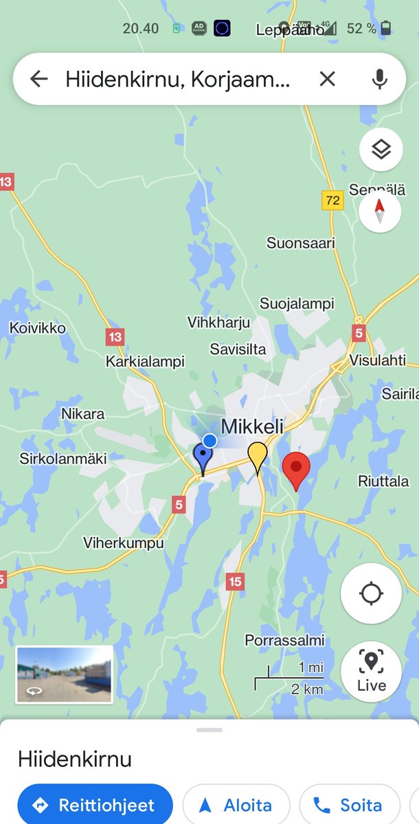 @Mcmoyle It is in Mikkeli.