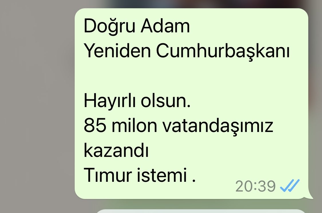 Ülkemiz için vatanımızmiz için hayırlı olsun