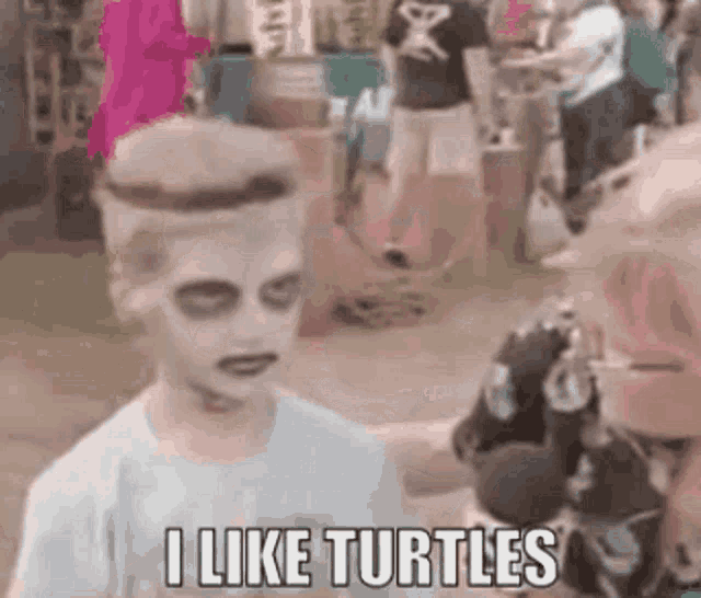 Yeah, you tell her kid! Out here asking stupid ass questions about face paintings when the Turtles are playing!

<a href="/SECSGO/">Svenska Elitserien CS2</a> @esportalSE #cs #cs2 #counterstrike #counterstrike2