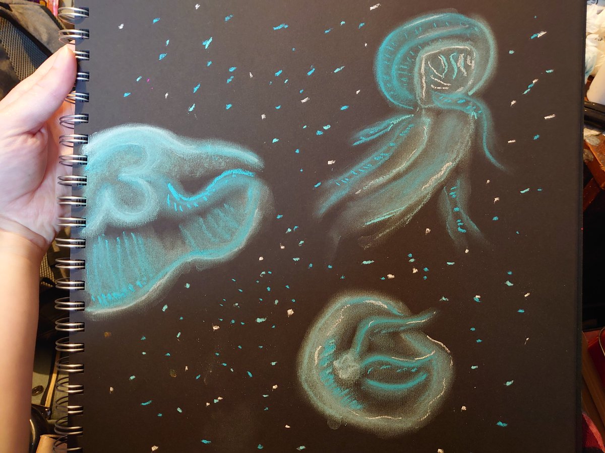 Jelly fish
Soft pastels 

#softpastel #art #artist #drawing #jellyfish #undersea