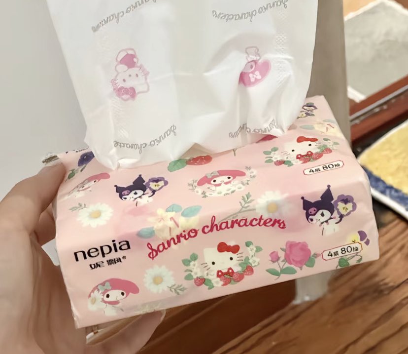 sanrio tissue box to make you feel better! 💓