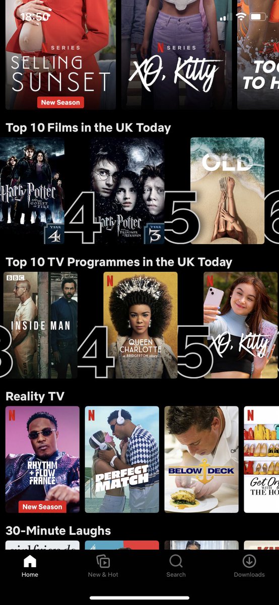 Queen Charlotte in the top 5 uk … we love to see it 🤭❤️😍#QueenCharlotteNetflix
