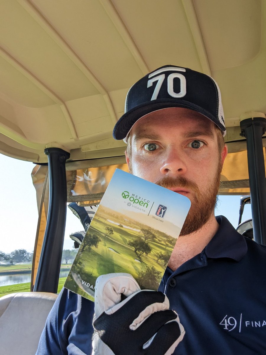 jhen601's tweet photo. Repped @Sub70 in Mexico last week at @VidantaGolf's Greg Norman course in Nuevo Vallarta. May have played the best round of my life -- must've been the hat. https://t.co/5eBcRtHoeZ