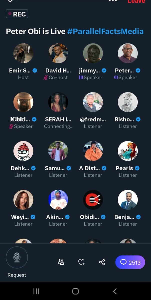 GodfredIkpeme's tweet photo. It took us hours to get our mentor up on this space, I'm so excited hearing him speak
Man is so humble, he had to apologise for something that is not his fault.
When Nigerian youths are determined everything any possible
#PO #ParallelFacts #parallelspace https://t.co/TVLDHiCi2d