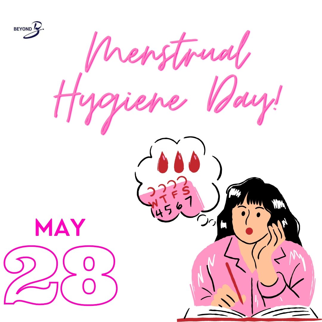 May-28: 'Empowering Women: Celebrating Menstrual Hygiene Day'

#MenstrualHygieneDay
#PeriodPride
#BreakTheTaboo
#MenstrualHealthMatters
#PeriodEquality
#PeriodPositive
#PeriodPower
#EndPeriodStigma
#EmpoweredByFlow
#BleedWithPride
#MenstrualAwareness
#PeriodJustice
#PeriodFreedom