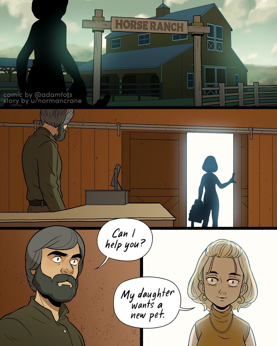 adamtotscomix's tweet image. 🐴