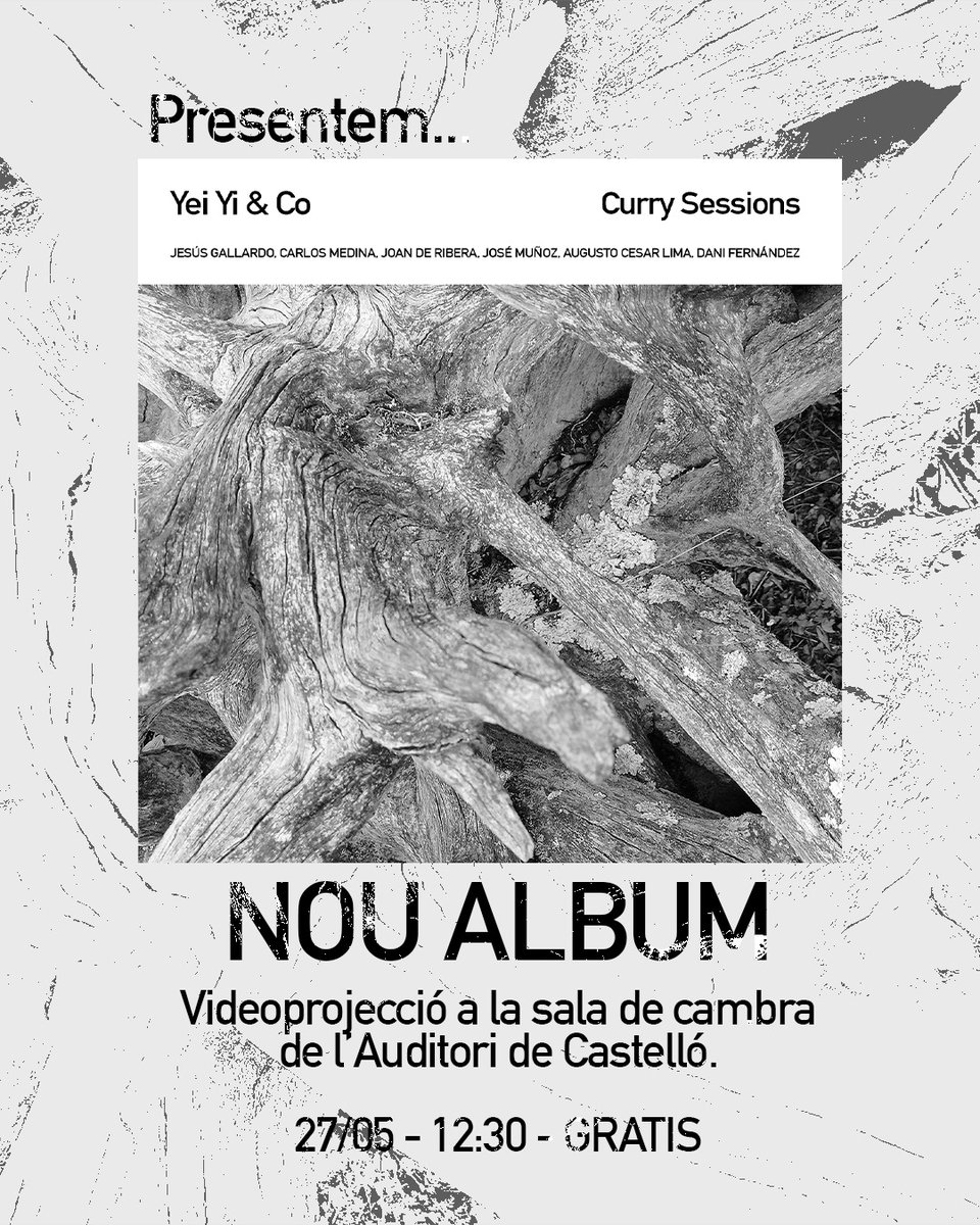 presentan su nuevo disco en formato digital a través de esta nueva curry session, que recibe este mismo nombre