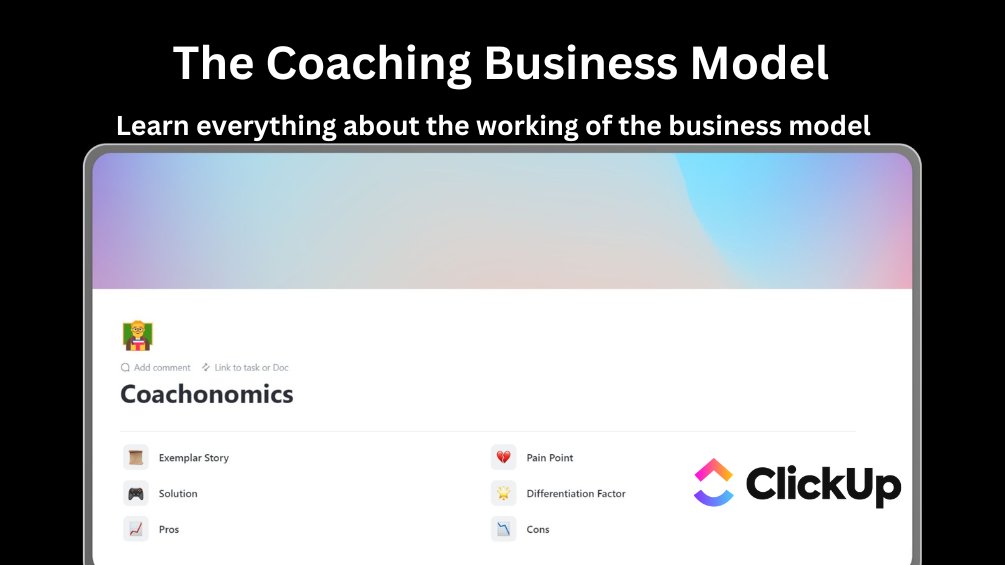 Coaching businesses are making $10000/mo

I've prepared a resource that decodes the entire business model.

It is FREE only for 24 hours.

To get it,
1. Like
2. Comment '😍'
3. Retweet

I'll send it to you.

You must be following or I can't send.