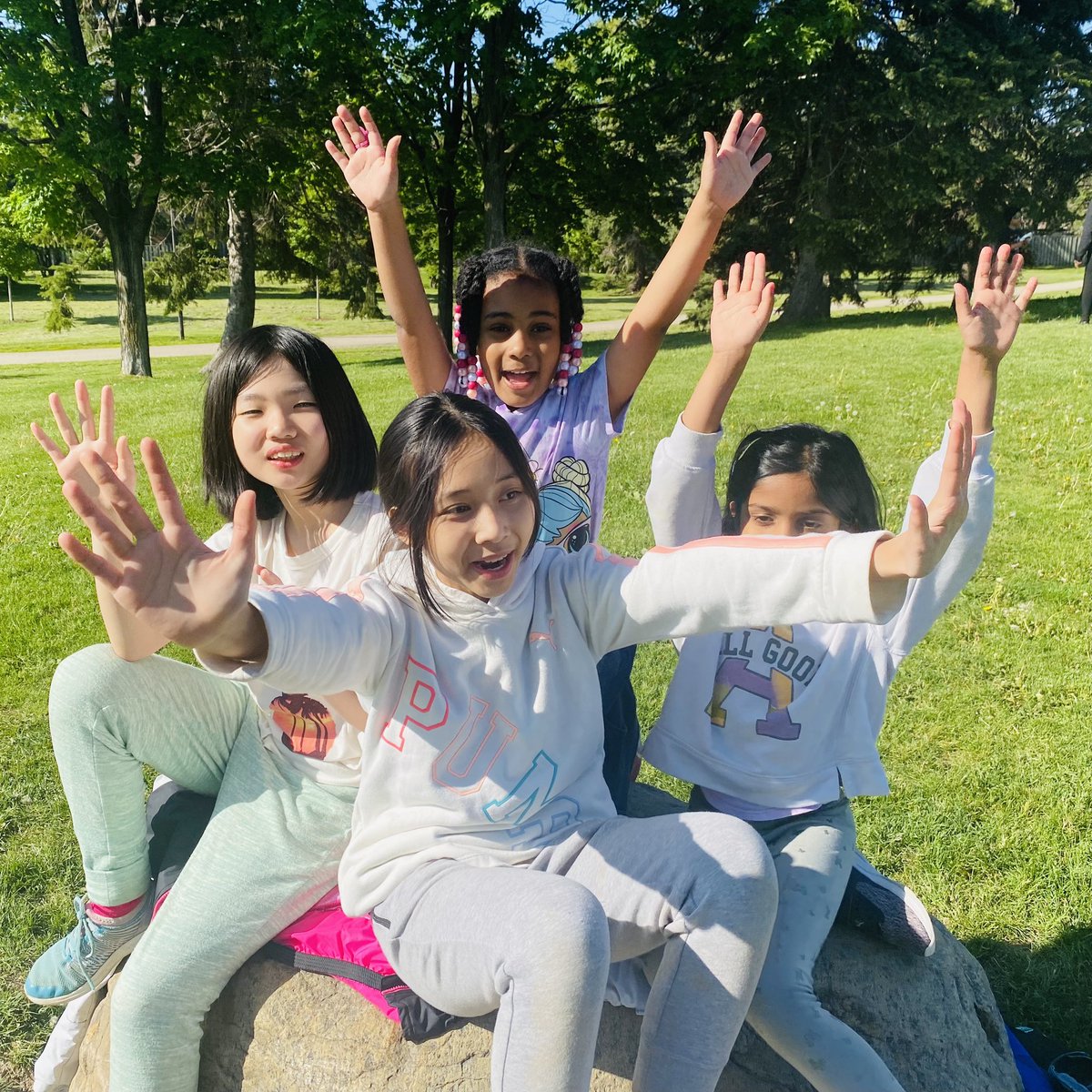 lobnafrench's tweet image. What a wonderful time we had outdoors!! Picnic time was all about mental &amp;amp; physical health, social bonding, exploring nature and so much FUN!! #getoutside #plasp @PLASP_CCS