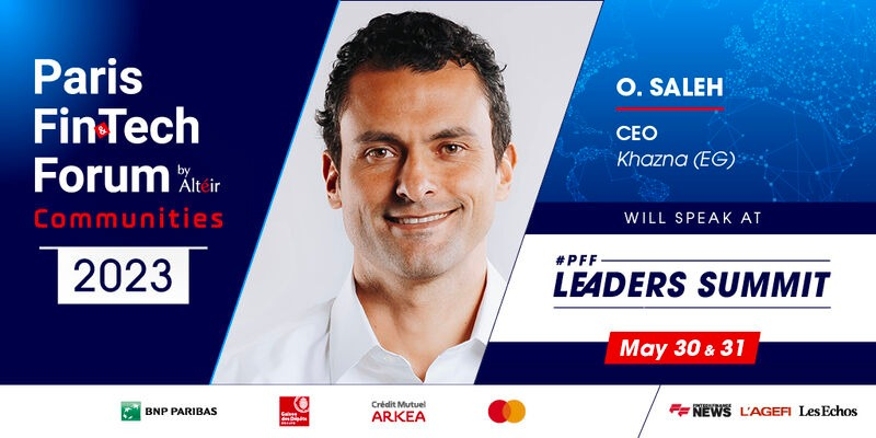 Omar Saleh, #Khazna CEO, joins #ParisFintechForum (Alteir Event) - the Davos of digital finance. Khazna, our portfolio company, empowers 20M+ underbanked Egyptians. Omar will discuss Emerging markets Vs Fintechs.  Click 👇 for more details: shorturl.at/bHMQV
