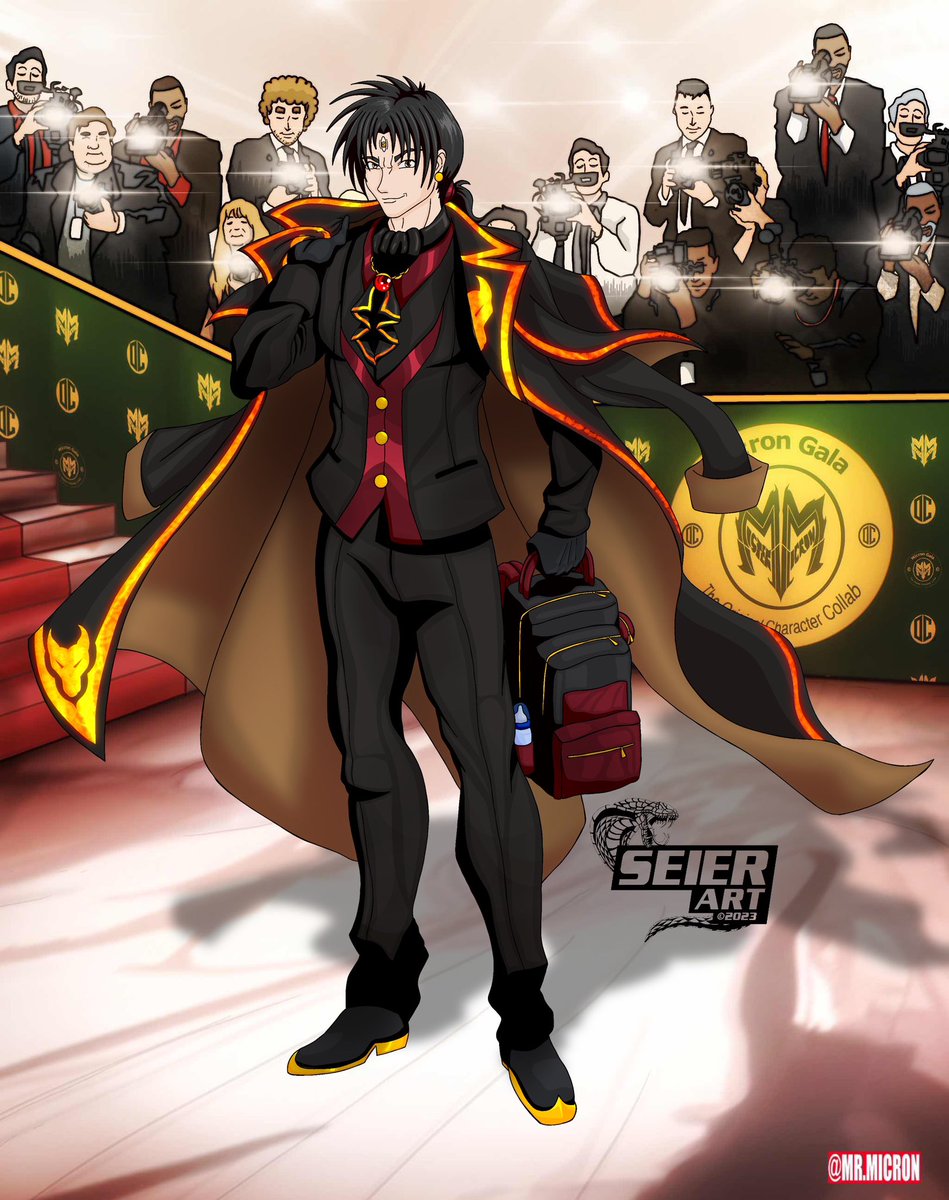 Seier_Art's tweet photo. Hihoku Motresthal, Cerberus Stylin’!
Hihoku is attending a gala but wanted to show off here too! The bag is because his lover brought their child as well and daddy didn’t want the little to go without!
#dadlife
#oc #ocart #webtoon #characterdesign #characterart #ocversus https://t.co/Ns5kbLPrvc