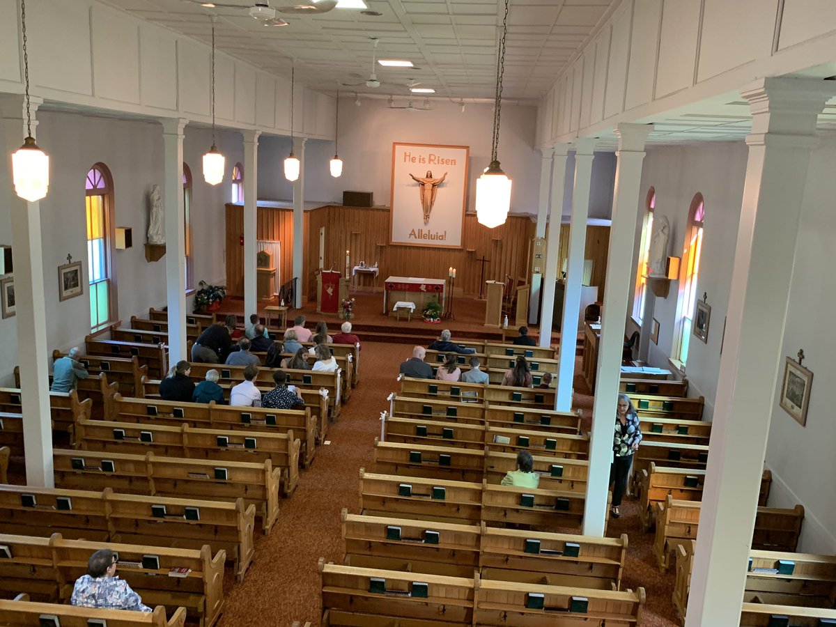 smswpgofficial's tweet photo. St.Maurice student tour group attended St.Vincent’s Catholic Church in Sackville NB.   Pentecost and Confirmation! 🕊️🔥⛪️🛐@EFtours @eftourscanada 
#Catholic https://t.co/TSRpzJ3N0R