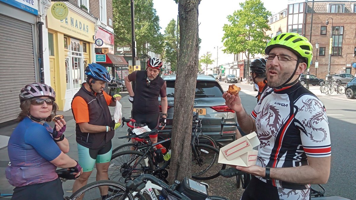 We took a vote and decided to stop off at the Portuguese bakery.