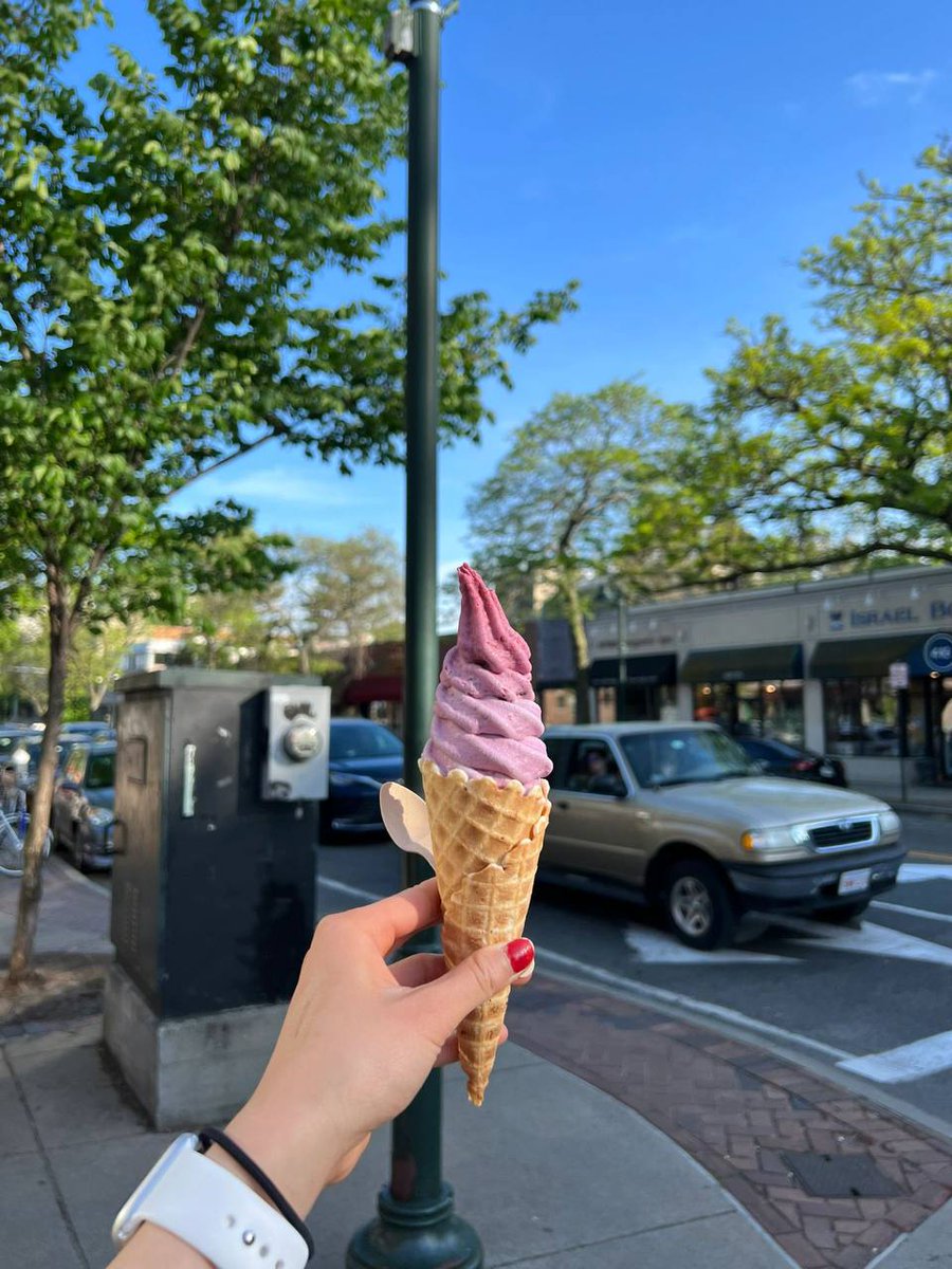 Just having an ice cream 🍦 xx