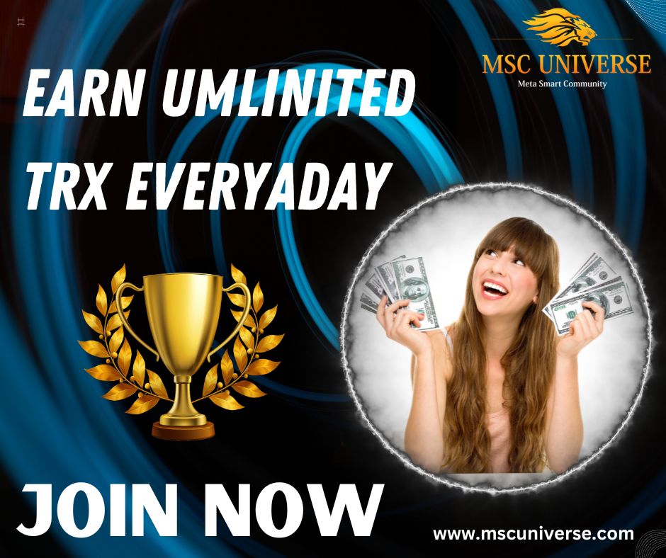 MscUniverse's tweet image. MSC UNIVERSE NEW LAUNCH
🚀🚀🚀🚀🚀🚀🚀🚀

BOOK YOUR TOP ID

LEFT REFRAL LINK - mscuniverse.com/register/TJmxQ…

RIGHT REFRAL LINK - mscuniverse.com/register/TJmxQ…

#trx #Nonworkingincome #binary #matchingincome #mlm #networkmarketing