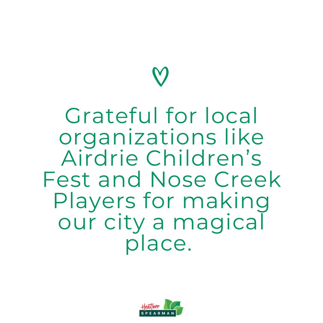 Thank you <a href="/NoseCreekPlyrs/">Nose Creek Players</a> and #airdriechildrensfestival for all you do. Airdrie is enriched and a more exciting place thanks to you and all your volunteers!