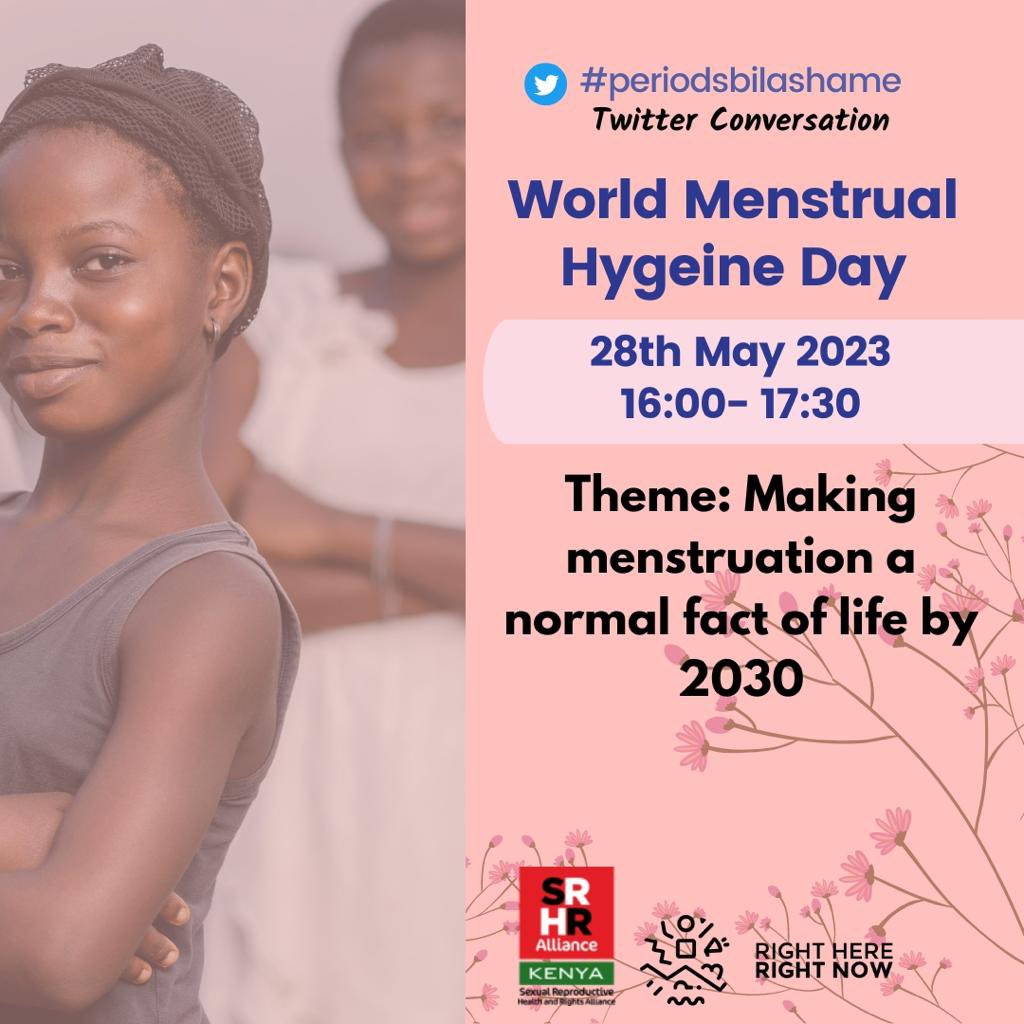 Hygienic disposal of menstrual waste is crucial to prevent environmental pollution. Let's raise awareness on the importance of proper disposal method,such as using biodegradable sanitary products or incineration. 
#Alliancelistens
#MenstrualHygiene 
#periodsbilashame
.@KenyaSRHR
