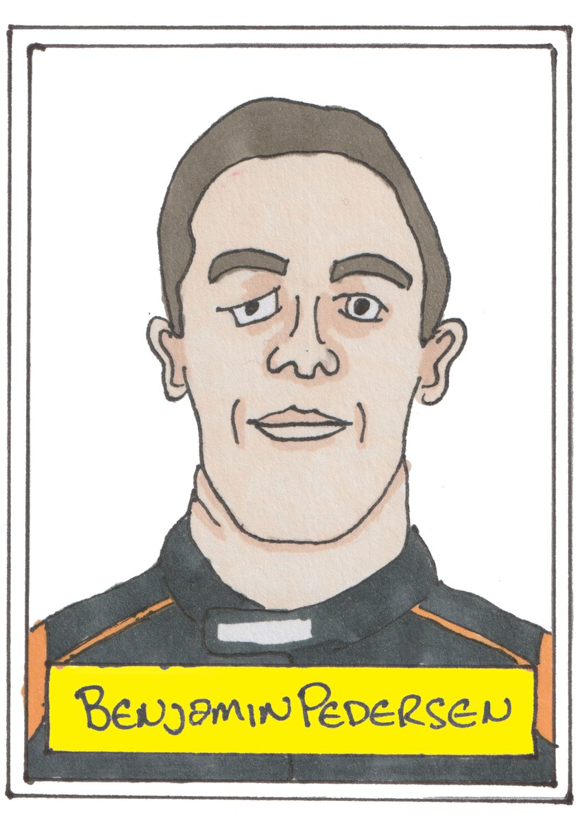 badlydrawnf1's tweet photo. Benjamin Pedersen #Indy500 #BDF1 @BPedersen_55 https://t.co/GD6pAbv2Dh