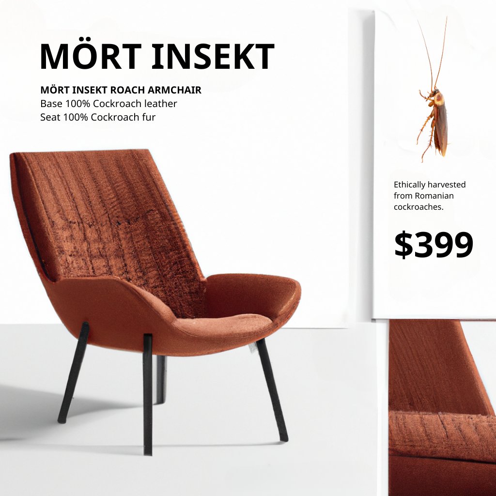 If regular businesses treated their consumers like starchitects treat people #1 ⁠— MÖRT INSEKT. You wouldn't understand.