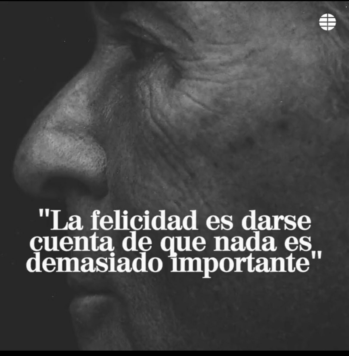 “La felicidad es darse cuenta de que nada es demasiado importante” 
#AntonioGala #DEP