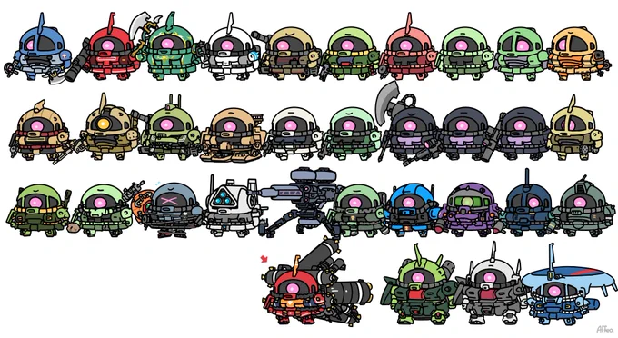 Dailu Zaku high mobility psycho zaku today