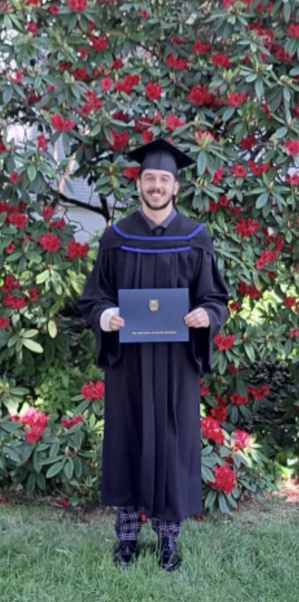 #GraduationNation .. Calgary’s Nick Richard always did what it took .. competed everyday! Now he owns his @UBC_Arts (sociology) degree. This @NDPride_CCSD product will earn success wherever .. special congrats to his parents !!