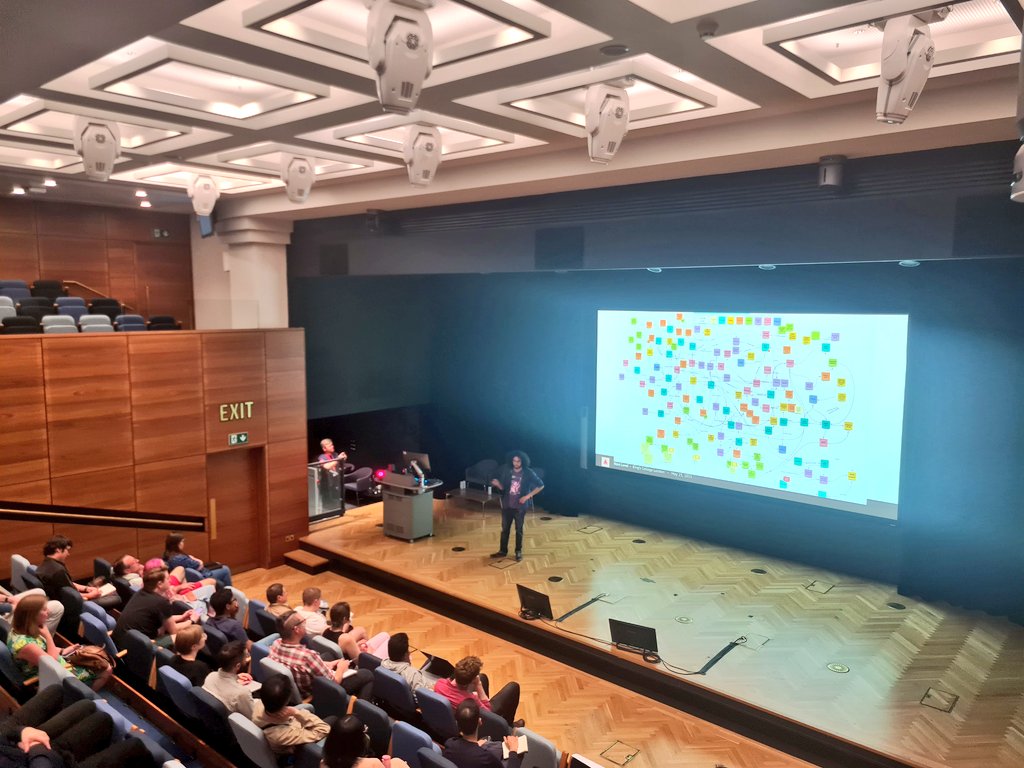 nextlevelkcl's tweet photo. Younès uses @Neurocracy2049 as an example of a game that has incorporated and reacted to player's theories as a live game.
Key to these kinds of games is a "Yes, and" attitude!
#nextlevel23 https://t.co/DsLwO053c2