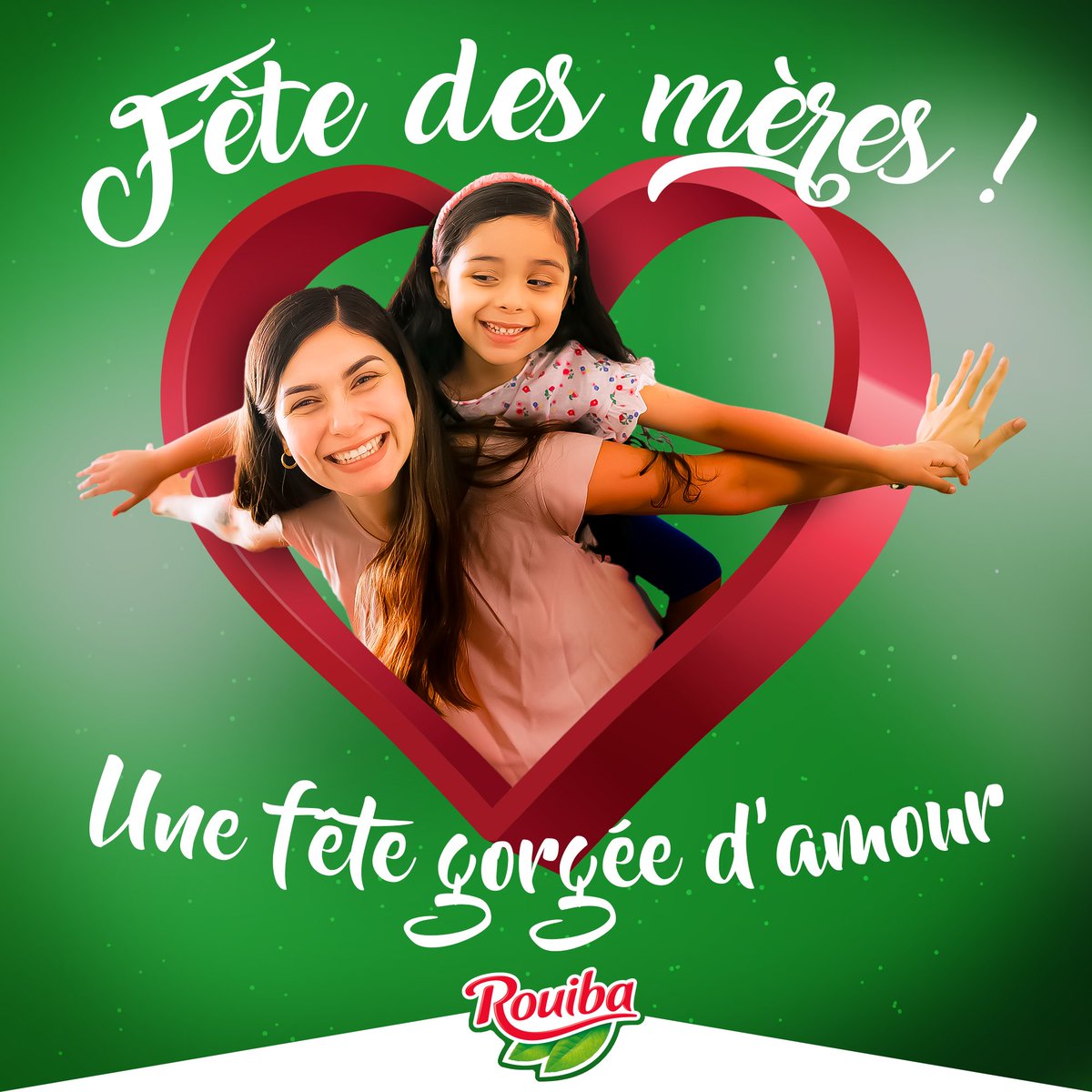 RouibaJus's tweet photo. Heureuse fête à toutes les mamans🥰
#NCA_Rouiba #Rouiba #Mothersday
#Fêtedesmères https://t.co/tLYpv5UT2G